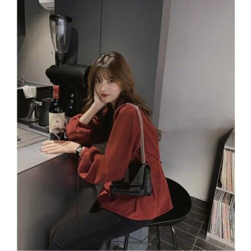 New Spring Vintage Cotton Shirt Female Oversize Womens Long Sleeve Girls Blouse Summer New Women Blouses Femme Blusas