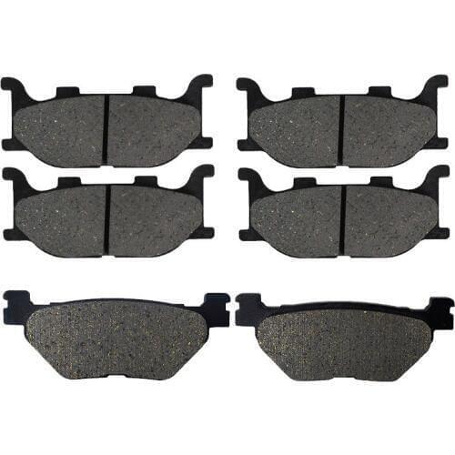 Motorcycle Front and Rear Brake Pads for YAMAHA XVS 1300 V-Star 1300 Tourer 2007-2014 XVS1300 VStar V Star 1300 2007-2014