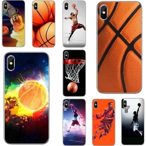 Play-Basketball Silicone Bag Case For Samsung Galaxy Note 3 4 5 8 9 S3 S4 S5 Mini S6 S7 Edge S8 S9 S10 Plus