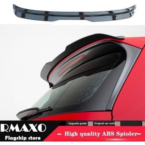 For Golf 7 R MK7 7.5 Spoiler 2014-2018 GOLF R GTI and for VW Polo ABS Material Car Rear Wing Color Rear Spoiler