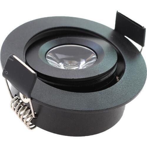 LED Downlight 3W Round Recessed ceiling Lamp AC90-260V DC12V Led Bulb Bedroom Kitchen Indoor LED Spot Lighting with 50mm Cut-out