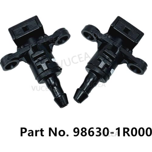 1 pair Genuine For Windshield Washer Nozzle Cleaning nozzle of wiper For Hyundai HB20 12 / Direito 986301R000 986301R900