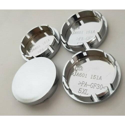 Tyre Car Wheel Center Cap ABS Rim 4Pcs set Silver Vehicles High quality