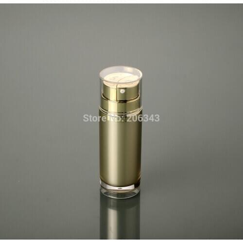 40ML(20ml+20ml) double tube bottle ,2 in 1 bottle , day and night cream/lotion/emulsion bottle