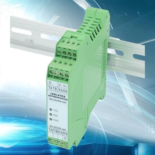 422/485 industrial grade repeater with photoelectric isolation lightning protection RS485/422 amplifier module