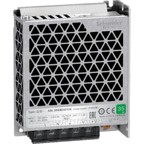 ABL2REM24015K Single phase power supply, 100...240V input, 24V DC output, 35W, 1,5A