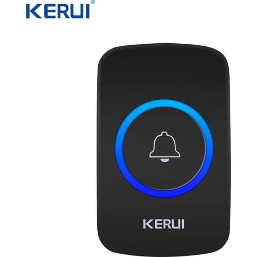 Kerui Wireless Panic Button Wireless Doorbell Emergency Button For Home Alarm System Security Emergency Call Door Bell