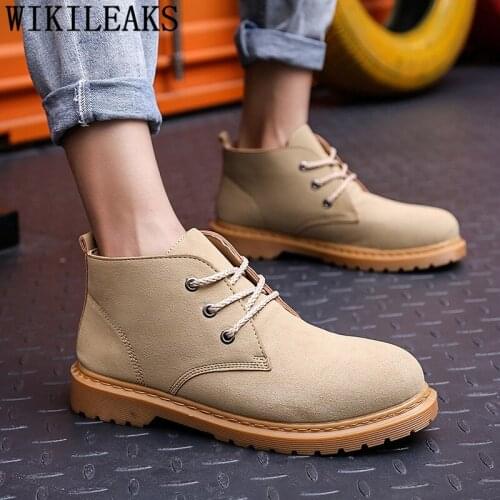 Ankle Boots Men Moccasin Mens Fashion Boots Designer Shoes Casual Boots Men Shoes Luxury Brand Chaussure Homme Buty Damskie Buty