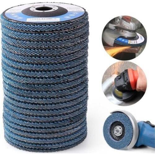 5pcs/10pcs Quality Flap Discs 115mm 4.5 Sanding Discs 40/60/80/120/320 Grit Grinding Wheels Blades for Angle Grinder