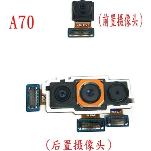 Rear Back Camera Big Main For Samsung Galaxy A70 A705F Small Front Facing Module Flex Cable