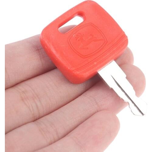 2Pcs For John Deere Tractor Ignition Keys OEM RE183935 RE43492 RE71557 New