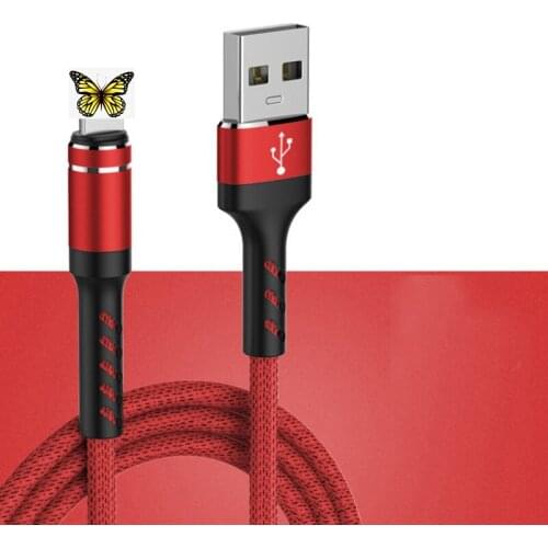 Kphrtek 1 pcs Apple data line manufacturers cylindrical metal anti-breaking Android data cable 3A fast charge type-c