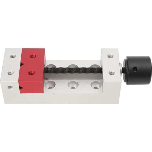 Mini Table Flat Clamp 50mm Aluminum Flat Clamp Table Bench Vise Drill Press Vice Fixing Tool