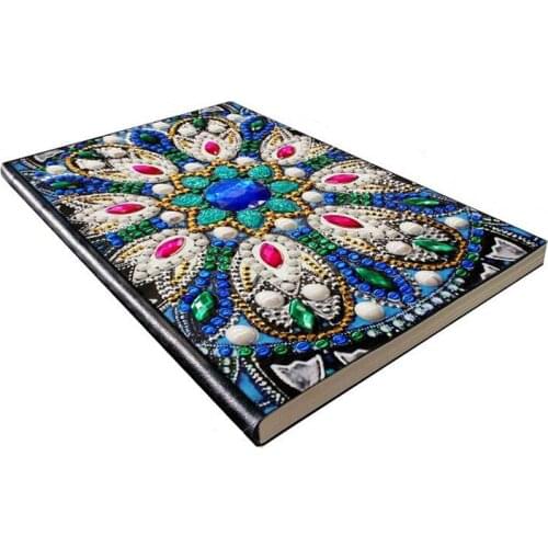 5D DIY Special Shaped Diamond Painting Notebook Diary 64 Pages Embroidery Diamond Cross Stitch Note book Christmas Gifts