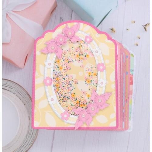 ZFPARTY Romantic Mini Album Set Metal Cutting Dies Scrapbook Paper Craft Decoration dies scrapbooking