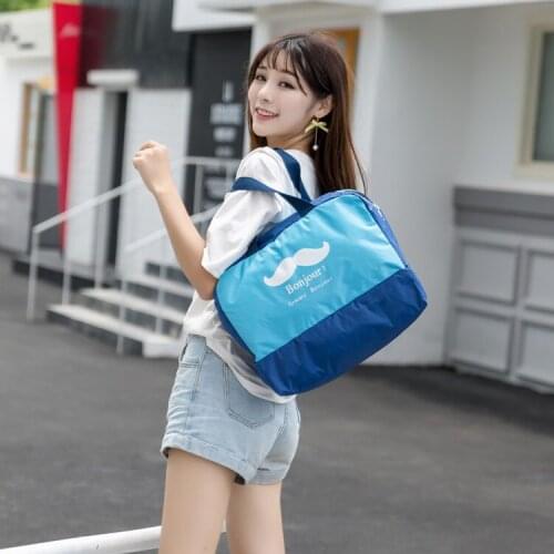 Dry and Wet Separation Bag Ladies Portable Waterproof Beach Swimming Bag Storage Large-capacity Bath and Toiletries Storage Bag