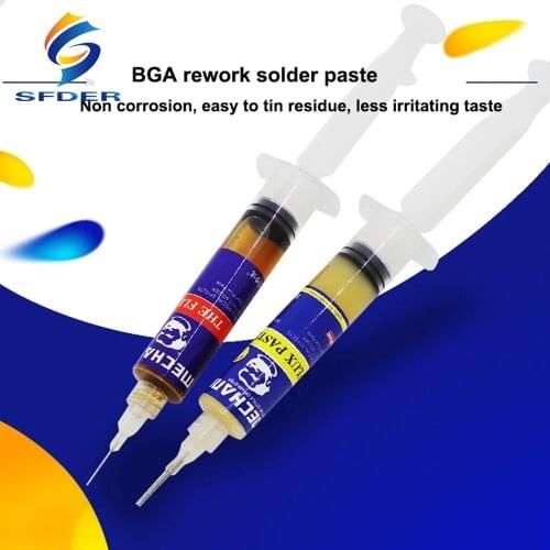 MECHANIC 225/226 NO-Clean Paste/Liquid Solder Flux For IPhone Computer Motherboard SMD BGA PGA PCB Repair Tools 10CC