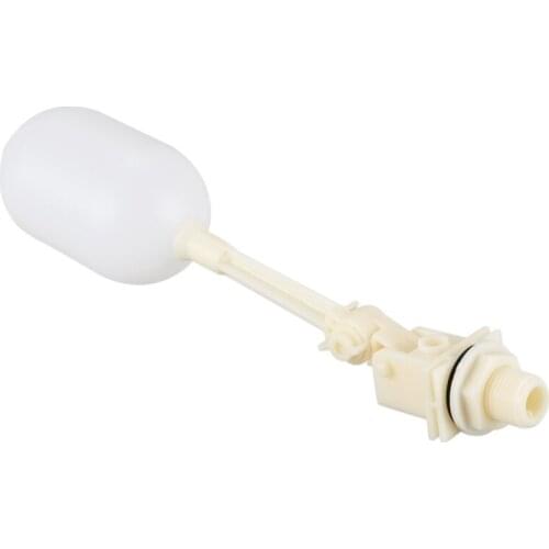 Mini DN15 1/2 inch spool box float valve connection filling valve float valve white