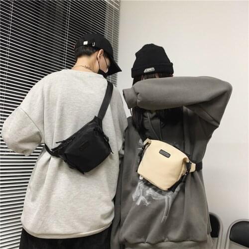 Casual Vintage Crossbody Bag Waterproof Multifunctional Shoulder Bag for Men Messenger Belt Bags Pack for Phone Pouch XA722M