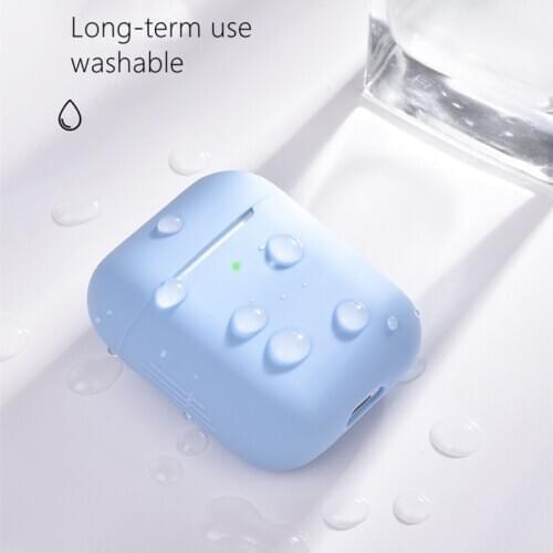 Silicone cover for Airpods 2/1 earphone coque soft protector fundas airpods pro case Air pods covers earpods apple Airpod case