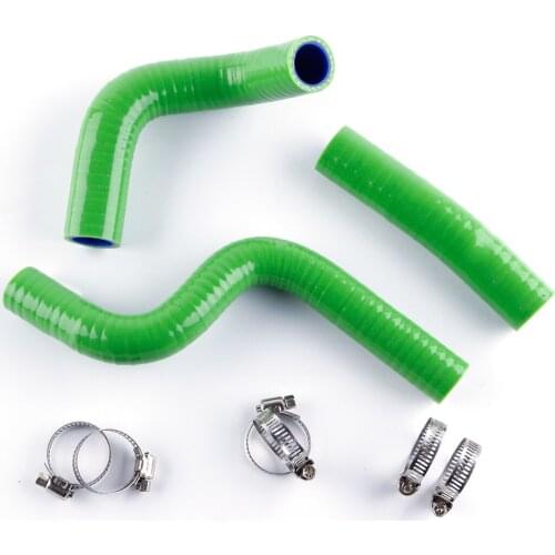 Silicone Radiator Coolant Hose Kit For KAWASAKI KX80/1998-2000/KX85 2001-2012/KX100 98-2012 /Kawasaki KX80 KX85 KX100 1998-2009