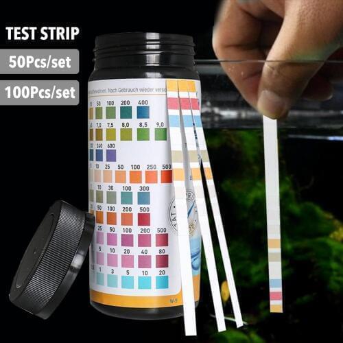 100Pcs 9 In 1 Water Quality Test-50/100 Drinking Water Test Strips Can Check Water Quality For Swimming Pool Drinking Water