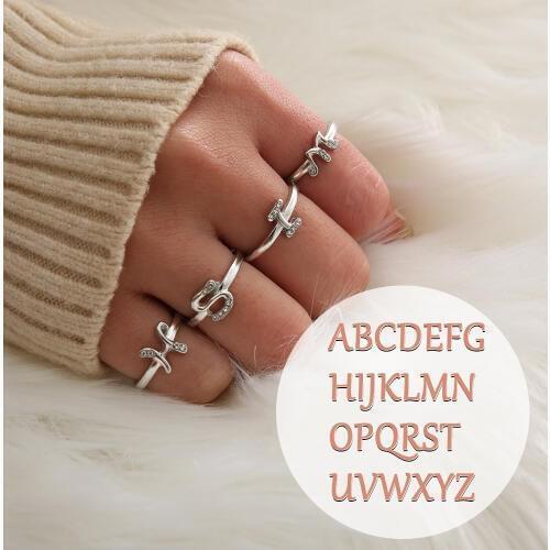 Кольца с кристаллами WKOUD China At AliExpress