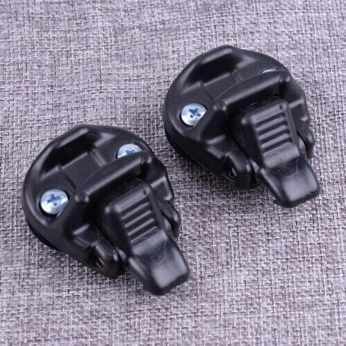 2PCS Car Door Window Slide Glass Lock Buckle Hook Clips Fit For Mitsubishi L300 Pajero Montero Mk2 1991-1996 1997 1998 1999