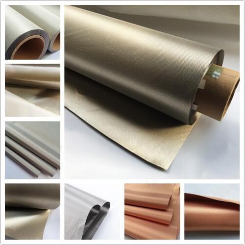 1m/2m/3m/5m*1.1m Grounding Earthing EMF RFRFID Shielding Fabric for shielding wireless microwave signals Soft Material Roll