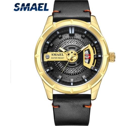 2021 Chronograph Quartz Watch Men Sports Watches Military Army Male Wrist Watch Clocks SMAEL relogio masculino Top Brand Luxury