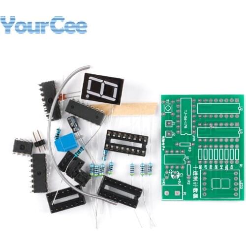 Decimal Counter Electronic Production Training Kit DIY Counter Parts Project-based Teaching Control Board Su