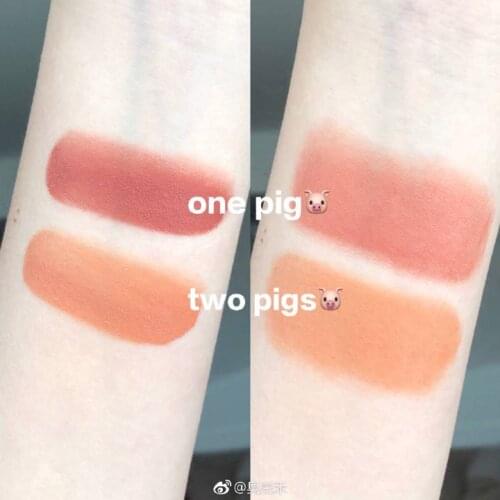 Hyntoor black rabbit cute pig blush cream mousse texture