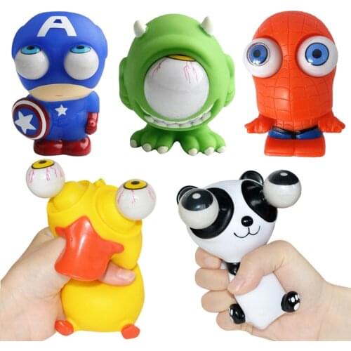 Disney Spiderman Fidget Toys Pinch Extrusion Sensory Antistress Decompression Toy Squeeze Relief Stress Anxiety Spoof Toys Gift