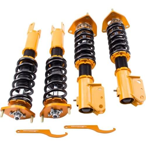 Coilover Kit for Mitsubishi Lancer Evolution 7 8 9 CT9A Suspension Struts Shock with Camber Plate Front Rear Shocks Absorber