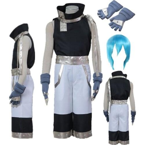 Anime cosplay Soul Eater Black Star cosplay Halloween Cosplay Costume Halloween