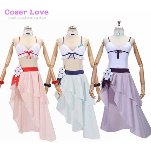 Re: Life a Different World from Zero/Re:ZERO RAM/Ramu swimsuit Cosplay Costume Carnival Halloween Christmas clothing