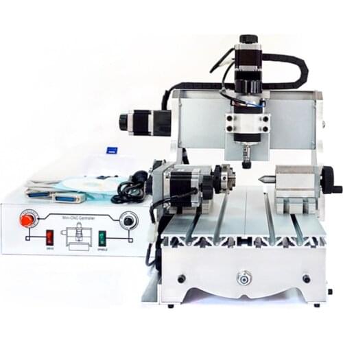 300W mini CNC router 3020 Z-D300 4axis cnc milling machine 220V 110V