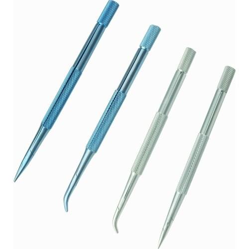 Ophthalmic Fine Micro Blade Holders Titanium Alloy Stainless Steel 12cm Veterinary Eye Tool Instrument