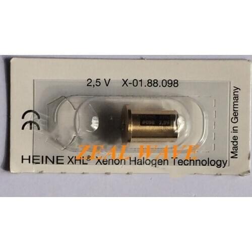 HEINE Ophthalmoscope Bulb X-01.88.098 XHL 098 2.5V