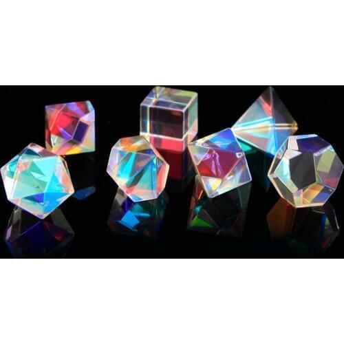 Optical Prisma Photography with Home Decoration Prism Glass Color Child Gift Set