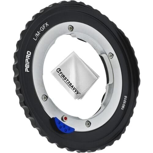 Adapter for Leica M Mount Lens to Fujifilm Fuji GFX Medium Format Camera