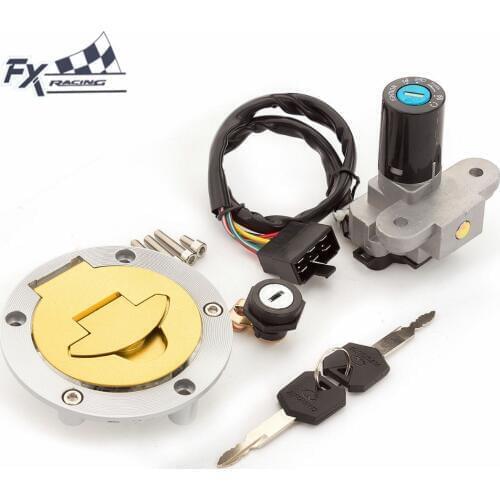 Motorcycle Ignition Switch Gas Cap Fuel Tank Cover Seat Lock key Set For Ducati ST4 2000 - 2002 2001 Cagiva mito 125