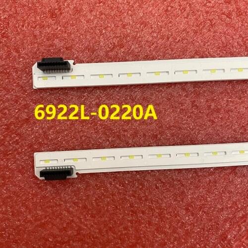 2pcs LED backlight bar for LG 65UK6500PLA 65UK6950PLB 65UJ6580 65UJ6540 65 V17 ART3 6922L-0220A 6916L-3052A 3051A LC650EGE F2 M2
