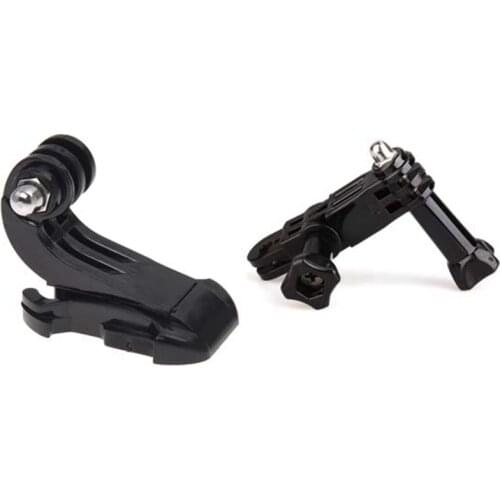Three-Way Pivot Arm Assembly Extension Adapter + Thumb Knob With Sport J-Hook Buckle Adapter Surface Mount