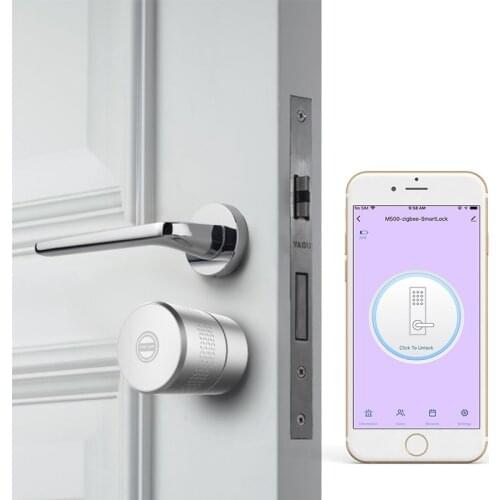 Tuya Zigbee Smart Lock Core Cylinder Intelligent Security Door Lock Encryption With Keys Work With Smart Life App