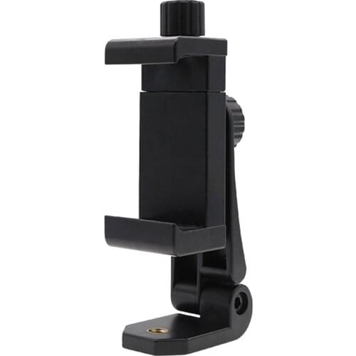 Universal Mobile Phone Holder Mount Adapter 1/4 Screw Hole Universal Phone Tripod Bracket for Convenient Mobile Phone Sets New