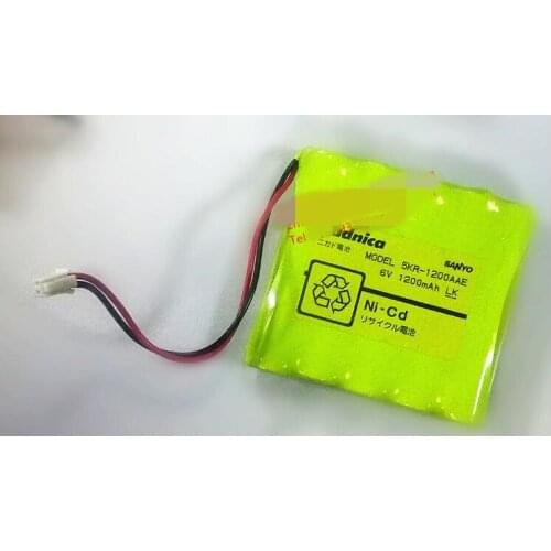 1PCS Instrument battery 5KR-1200AAE 6V 1200mAh nickel cadmium battery
