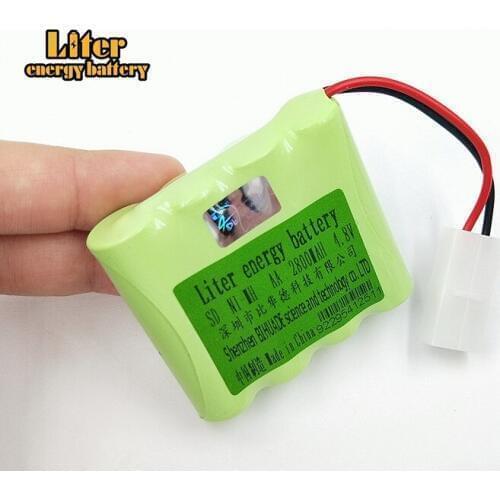 4.8v 2800mah AA NI-MH M Battery Ultra-high capacity upgrade Battery Electric toys RC car ship robot rechargeable
