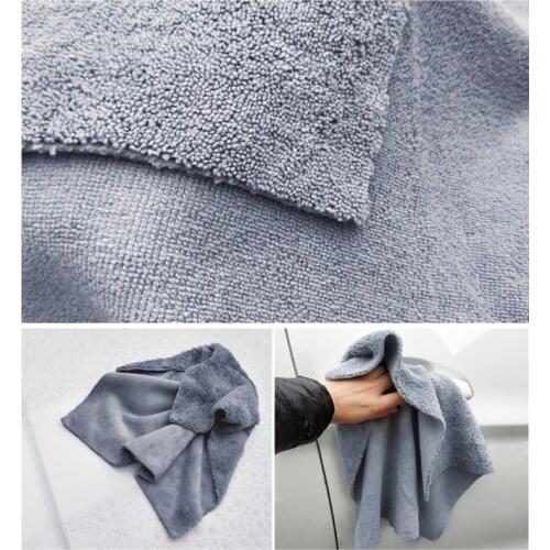 40X40CM 380GSM Premium Microfiber Car Detailing Towel Ultra Soft Edgeless Towel Car Cleaning Car Washing Towel