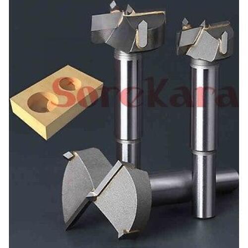 45mm 40mm 38mm 35mm 32mm 30mm 28mm 26mm 25mm 23mm 22mm 18mm 16mm 12mm Woodworking Reamer Hole CNC Wood Planks Openings Drilling